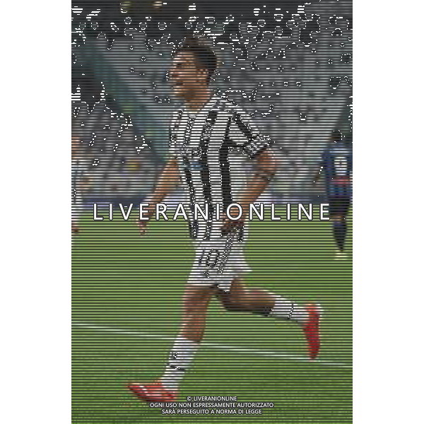 Torino 14.08.2021 Allianz Stadium Juventus vs Atalanta Amichevole pre campionato ©Manuela Viganti/Agenzia Aldo Liverani Nella foto: esultanza paulo dybala dopo il gol