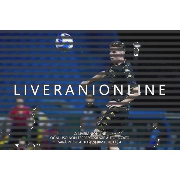 GriffoniE/LMedia - Trentaduesimi - Venezia vs Frosinone - Coppa Italia 2021/2022 15 agosto 2021 - Stadio Paolo Mazza, Ferrara, Italia Nella foto: Colpo di testa di David Schnegg (Venezia) @GriffoniE/LMedia/AGENZIA ALDO LIVERANI SASAS