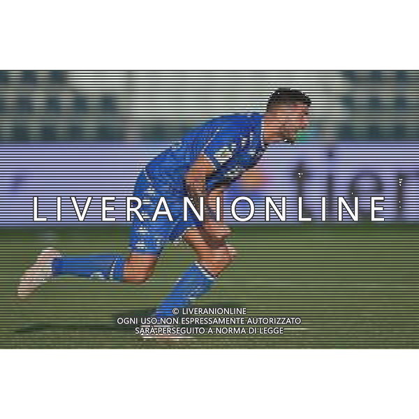 GuglielmiL/LMedia - Trentaduesimi - Empoli FC vs LR Vicenza - Coppa Italia 2021/2022 15 agosto 2021 - Stadio Carlo Castellani, Empoli, Italia Nella foto: Patrick Cutrone (Empoli) esulta dopo il gol, poi annullato per fuorigioco @GuglielmiL/LMedia/AGENZIA ALDO LIVERANI SASAS