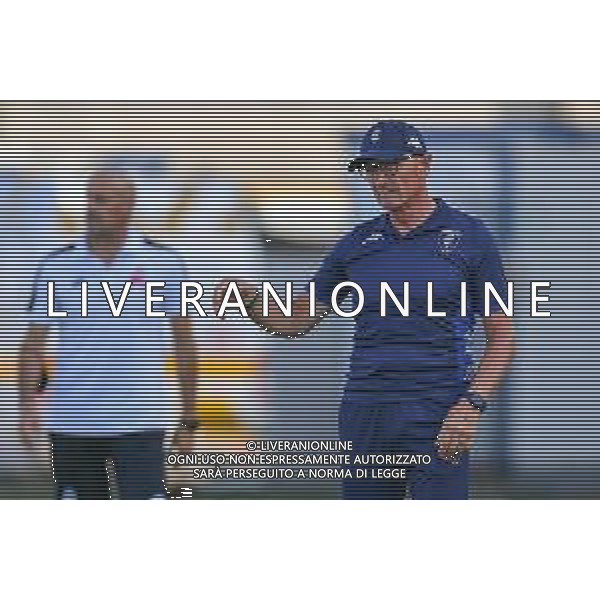 GuglielmiL/LMedia - Trentaduesimi - Empoli FC vs LR Vicenza - Coppa Italia 2021/2022 15 agosto 2021 - Stadio Carlo Castellani, Empoli, Italia Nella foto: Aurelio Andreazzoli (allenatore Empoli) @GuglielmiL/LMedia/AGENZIA ALDO LIVERANI SASAS
