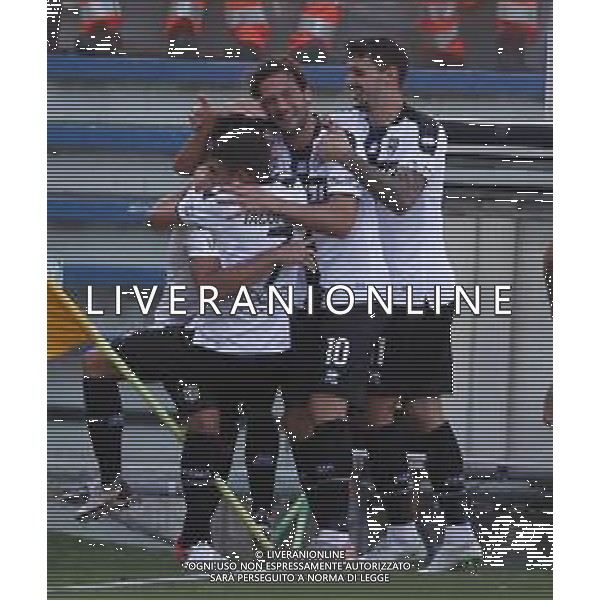 PARMA - LECCE TRENTADUESIMI COPPA ITALIA 15.08.2021 NELLA FOTO ESULTANZA DOPO IL GOL DI JUAN BRUNETTA ©SANTANDREA/AGENZIA ALDO LIVERANI SASAS