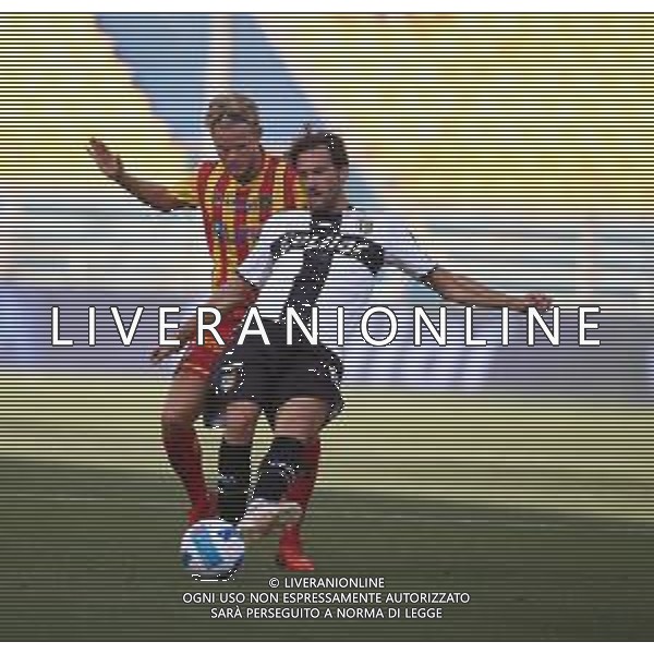 PARMA - LECCE TRENTADUESIMI COPPA ITALIA 15.08.2021 NELLA FOTO VAZQUEZ FRANCO DAMIAN E HJULMAND MORTEN ©SANTANDREA/AGENZIA ALDO LIVERANI SASAS