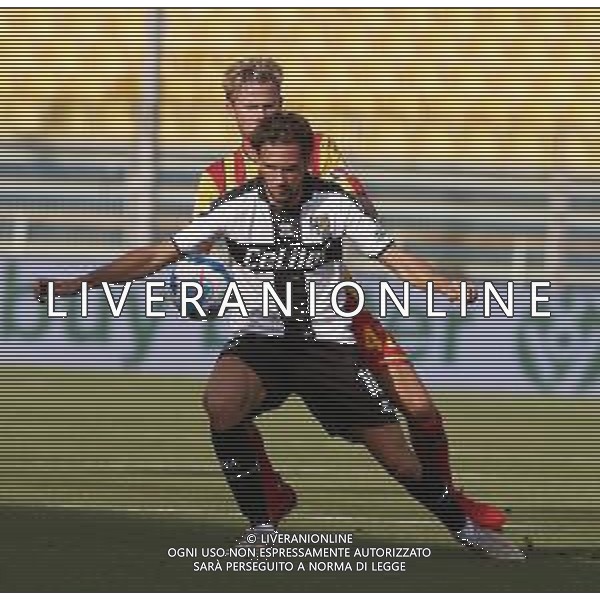 PARMA - LECCE TRENTADUESIMI COPPA ITALIA 15.08.2021 NELLA FOTO VAZQUEZ FRANCO DAMIAN E HJULMAND MORTEN ©SANTANDREA/AGENZIA ALDO LIVERANI SASAS