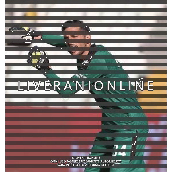 PARMA - LECCE TRENTADUESIMI COPPA ITALIA 15.08.2021 NELLA FOTO SIMONE COLOMBI (PORTIERE PARMA) ©SANTANDREA/AGENZIA ALDO LIVERANI SAS