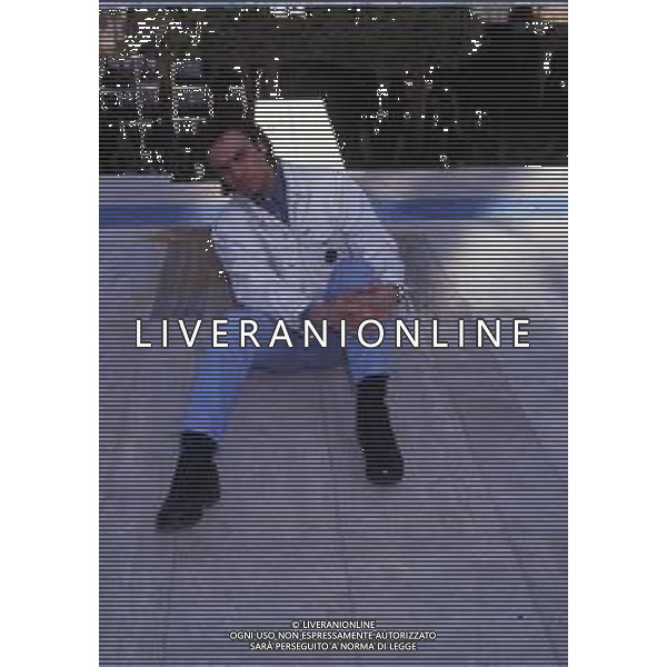 RETROSPETTIVA NEK CANTANTE NELLA FOTO NEK AL FESTIVAL DI SANREMO 1993 AG ALDO LIVERANI SAS