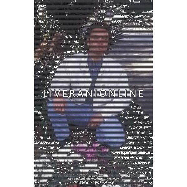 RETROSPETTIVA NEK CANTANTE NELLA FOTO NEK AL FESTIVAL DI SANREMO 1993 AG ALDO LIVERANI SAS
