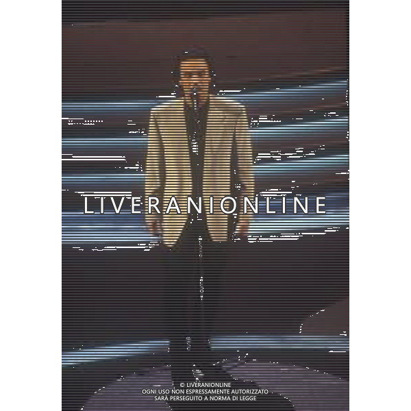 RETROSPETTIVA NEK CANTANTE NELLA FOTO NEK AL FESTIVAL DI SANREMO 1992 AG ALDO LIVERANI SAS