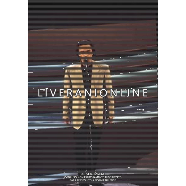 RETROSPETTIVA NEK CANTANTE NELLA FOTO NEK AL FESTIVAL DI SANREMO 1992 AG ALDO LIVERANI SAS