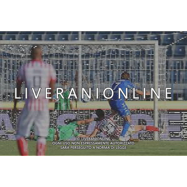 GuglielmiL/LMedia - Trentaduesimi - Empoli FC vs LR Vicenza - Coppa Italia 2021/2022 15 agosto 2021 - Stadio Carlo Castellani, Empoli, Italia Nella foto: Leonardo Mancuso (Empoli) segna un gol @GuglielmiL/LMedia/AGENZIA ALDO LIVERANI SAS