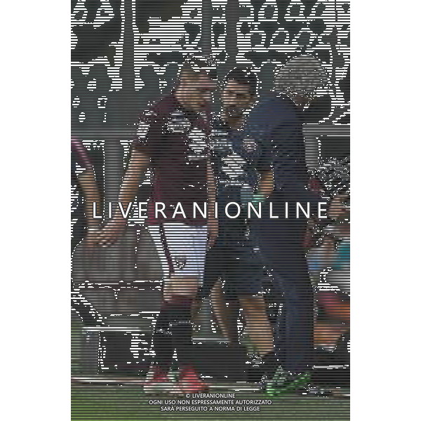 Torino 15.082021 Stadio Grande Torino Torino vs Cremonese Trentaduesimi Coppa Italia 2021/2022 ©Manuela Viganti/Agenzia Aldo Liverani Nella foto: andrea belotti esce dal campo infortunato