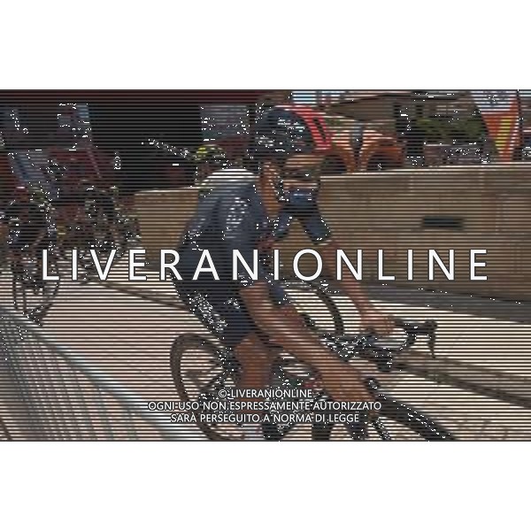 17-08-2021 Vuelta A Espana; Tappa 04 El Burgo De Osma - Molina De Aragon; 2021, Ineos Grenadiers; Carapaz Antonio, Richard Antonio; El Burgo De Osma; ©SIROTTI/AGENZIA ALDO LIVERANI SAS