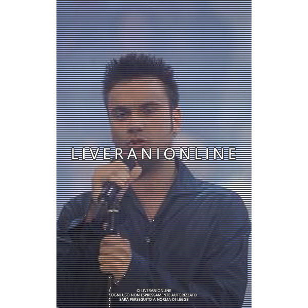 RETROSPETTIVA NEK CANTANTE NELLA FOTO NEK NELL\'ANNO 1997 AG ALDO LIVERANI SAS