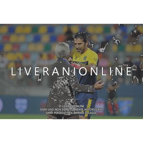 Frosinone vs Parma Campionato Serie B - 1 Giornata Stadio B.Stirpe - Frosinone 20-08-2021 nella foto Gianluigi Buffon saluta il presidente del Parma Kyle Krause ©Federico Gaetano/AGENZIA ALDO LIVERANI SAS
