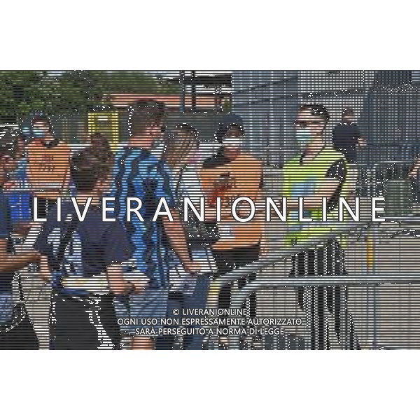 controlli all\'ingresso dello stadio per i tifosi Inter vs Genoa Campionato Serie A TIM - 1a giornata Milano 21-08-2021 Stadio Giuseppe Meazza - San Siro foto Roberto Garavaglia/ag. Aldo Liverani sas