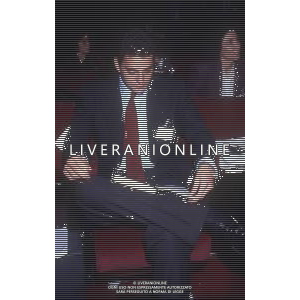 RETROSPETTIVA GIOVANNI ALBERTO AGNELLI INDUSTRIALE E DIRIGENTE D\'AZIENDA NELLA FOTO GIOVANNI ALBERTO AGNELLI NELL\'ANNO 1989  AG ALDO LIVERANI SAS 