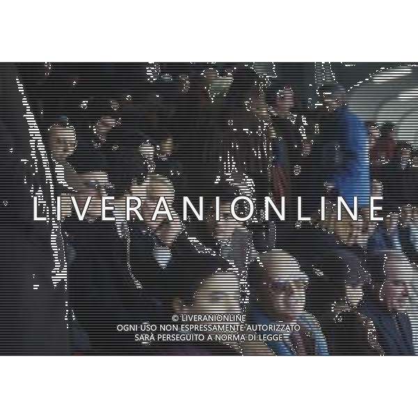 RETROSPETTIVA GIOVANNI ALBERTO AGNELLI INDUSTRIALE E DIRIGENTE D\'AZIENDA NELLA FOTO GIOVANNI ALBERTO AGNELLI NELL\'ANNO 1989 ALLO STADIO AG ALDO LIVERANI SAS 