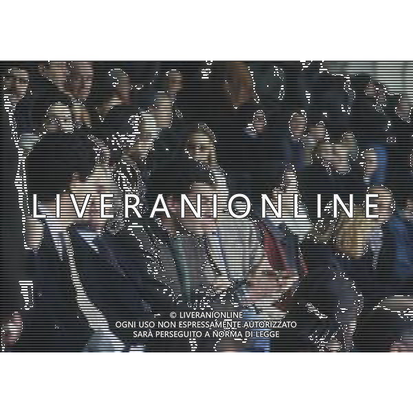 RETROSPETTIVA GIOVANNI ALBERTO AGNELLI INDUSTRIALE E DIRIGENTE D\'AZIENDA NELLA FOTO GIOVANNI ALBERTO AGNELLI NELL\'ANNO 1989 ALLO STADIO AG ALDO LIVERANI SAS 