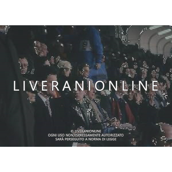 RETROSPETTIVA GIOVANNI ALBERTO AGNELLI INDUSTRIALE E DIRIGENTE D\'AZIENDA NELLA FOTO GIOVANNI ALBERTO AGNELLI NELL\'ANNO 1989 ALLO STADIO AG ALDO LIVERANI SAS 