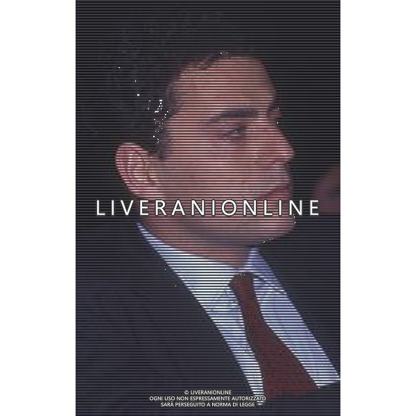 RETROSPETTIVA GIOVANNI ALBERTO AGNELLI INDUSTRIALE E DIRIGENTE D\'AZIENDA NELLA FOTO GIOVANNI ALBERTO AGNELLI NELL\'ANNO 1989  AG ALDO LIVERANI SAS 