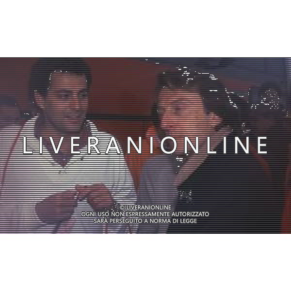 RETROSPETTIVA GIOVANNI ALBERTO AGNELLI INDUSTRIALE E DIRIGENTE D\'AZIENDA NELLA FOTO GIOVANNI ALBERTO AGNELLI CON LUCA CORDERO DI MONTEZEMOLO AG ALDO LIVERANI SAS 