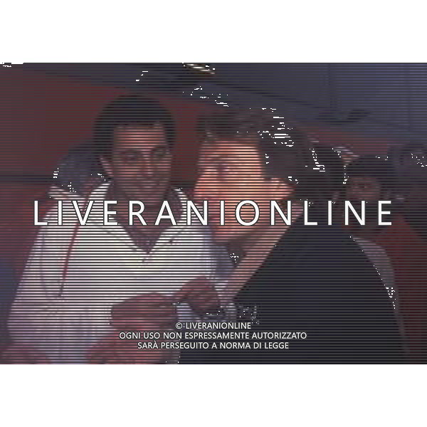 RETROSPETTIVA GIOVANNI ALBERTO AGNELLI INDUSTRIALE E DIRIGENTE D\'AZIENDA NELLA FOTO GIOVANNI ALBERTO AGNELLI CON LUCA CORDERO DI MONTEZEMOLO AG ALDO LIVERANI SAS 