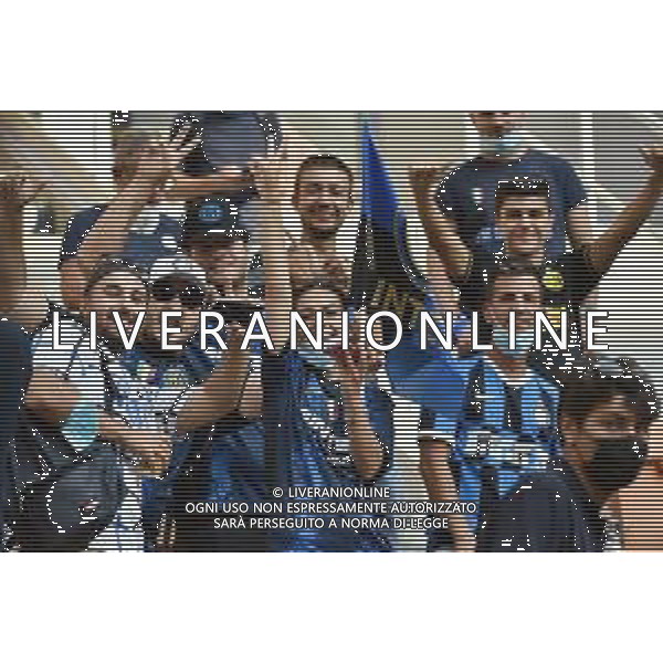 i tifosi tornano allo stadio Inter vs Genoa Campionato Serie A TIM - 1a giornata Milano 21-08-2021 Stadio Giuseppe Meazza - San Siro foto Roberto Garavaglia/ag. Aldo Liverani sas