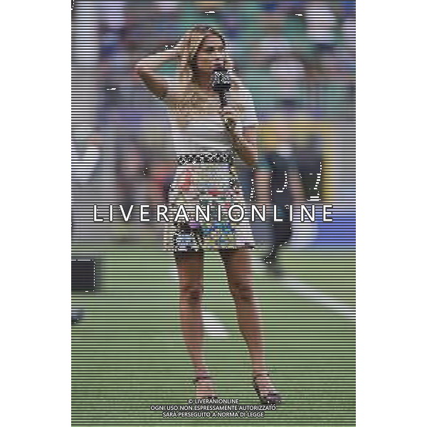 Diletta Leotta giornalista di DAZN Inter vs Genoa Campionato Serie A TIM - 1a giornata Milano 21-08-2021 Stadio Giuseppe Meazza - San Siro foto Roberto Garavaglia/ag. Aldo Liverani sas