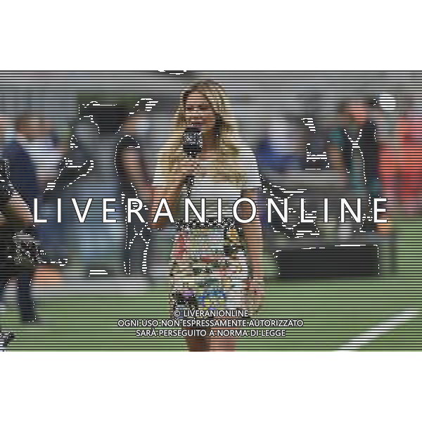 Diletta Leotta giornalista di DAZN Inter vs Genoa Campionato Serie A TIM - 1a giornata Milano 21-08-2021 Stadio Giuseppe Meazza - San Siro foto Roberto Garavaglia/ag. Aldo Liverani sas