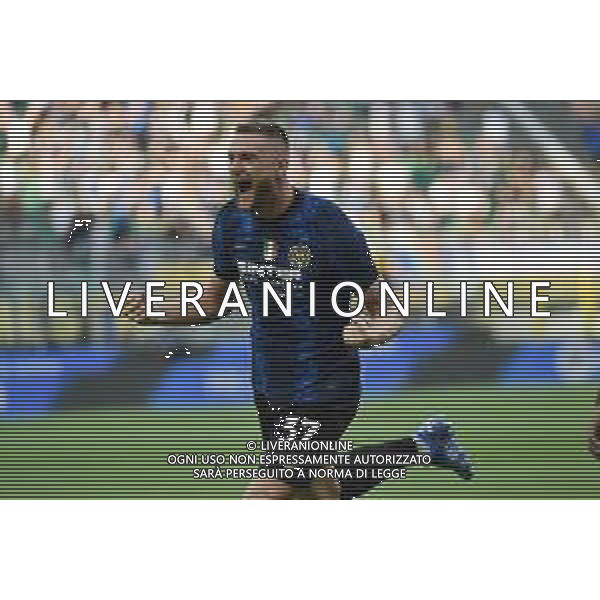 Milan Skriniar (Inter) esultanza dopo il gol dell\'1 a 0 Inter vs Genoa Campionato Serie A TIM - 1a giornata Milano 21-08-2021 Stadio Giuseppe Meazza - San Siro foto Roberto Garavaglia/ag. Aldo Liverani sas /AGENZIA ALDO LIVERANI SAS