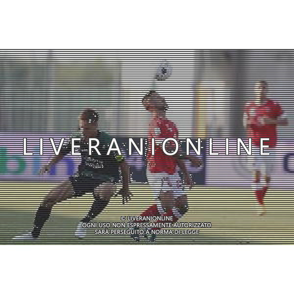 Pordenone - Perugia Campionato di Calcio Serie BKT 21/08/2020 nella foto: Falzerano Marcello(Perugia Calcio) ©Claudio Zamagni/Agenzia Aldo Liverani during Italian Serie BKT soccer match between Pordenone and Perugia at Guido Teghil Stadium in Lignano Sabbiadoro on August 21 2020 photo credit by Claudio Zamagni/Aldo Liverani Photo Agency