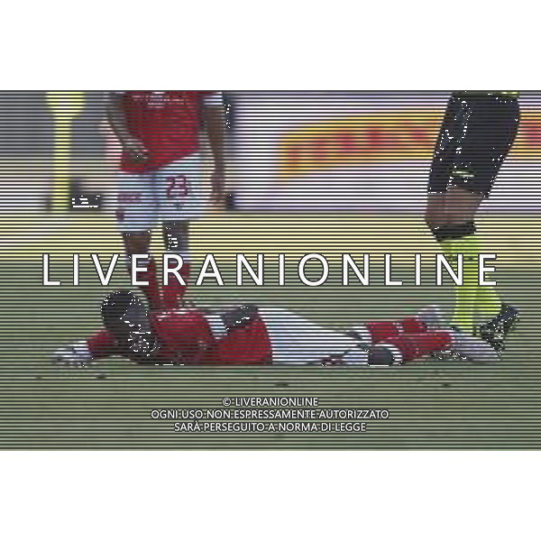 Pordenone - Perugia Campionato di Calcio Serie BKT 21/08/2020 nella foto: Kouan Christian(Perugia Calcio) ©Claudio Zamagni/Agenzia Aldo Liverani during Italian Serie BKT soccer match between Pordenone and Perugia at Guido Teghil Stadium in Lignano Sabbiadoro on August 21 2020 photo credit by Claudio Zamagni/Aldo Liverani Photo Agency