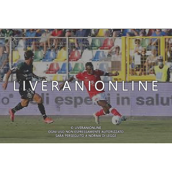 Pordenone - Perugia Campionato di Calcio Serie BKT 21/08/2020 nella foto: Kouan Christian(Perugia Calcio) ©Claudio Zamagni/Agenzia Aldo Liverani during Italian Serie BKT soccer match between Pordenone and Perugia at Guido Teghil Stadium in Lignano Sabbiadoro on August 21 2020 photo credit by Claudio Zamagni/Aldo Liverani Photo Agency