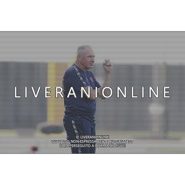 Pordenone - Perugia Campionato di Calcio Serie BKT 21/08/2020 nella foto: Allenatore Massimiliano Alvini ©Claudio Zamagni/Agenzia Aldo Liverani during Italian Serie BKT soccer match between Pordenone and Perugia at Guido Teghil Stadium in Lignano Sabbiadoro on August 21 2020 photo credit by Claudio Zamagni/Aldo Liverani Photo Agency
