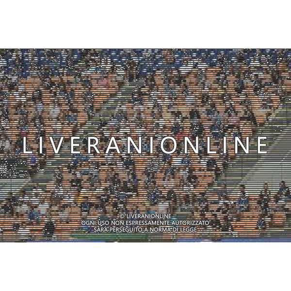 tifosi sugli spalti Inter vs Genoa Campionato Serie A TIM - 1a giornata Milano 21-08-2021 Stadio Giuseppe Meazza - San Siro foto Roberto Garavaglia/ag. Aldo Liverani sas