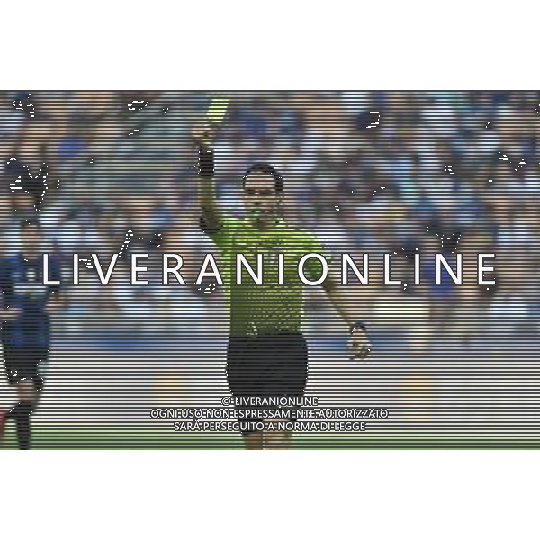 l\'arbitro Valerio Marini di Roma Inter vs Genoa Campionato Serie A TIM - 1a giornata Milano 21-08-2021 Stadio Giuseppe Meazza - San Siro foto Roberto Garavaglia/ag. Aldo Liverani sas