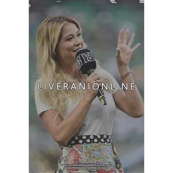 Diletta Leotta giornalista di DAZN Inter vs Genoa Campionato Serie A TIM - 1a giornata Milano 21-08-2021 Stadio Giuseppe Meazza - San Siro foto Roberto Garavaglia/ag. Aldo Liverani sas