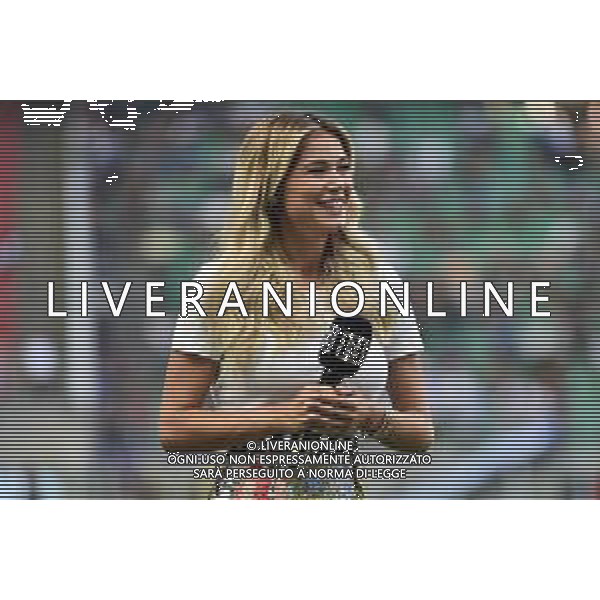 Diletta Leotta giornalista di DAZN Inter vs Genoa Campionato Serie A TIM - 1a giornata Milano 21-08-2021 Stadio Giuseppe Meazza - San Siro foto Roberto Garavaglia/ag. Aldo Liverani sas