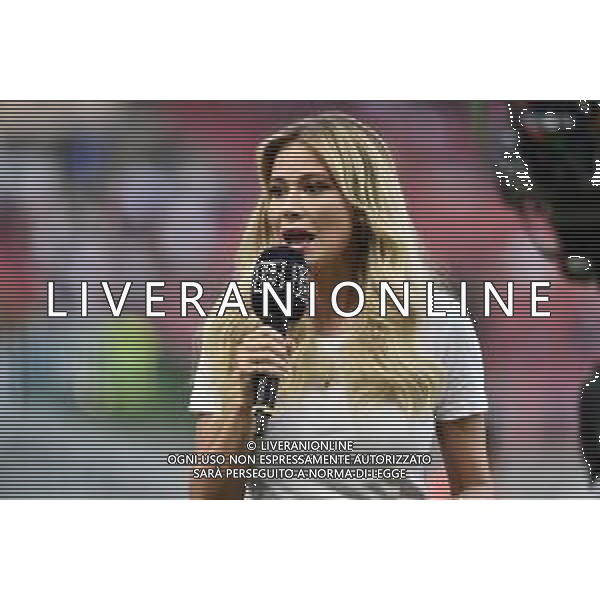 Diletta Leotta giornalista di DAZN Inter vs Genoa Campionato Serie A TIM - 1a giornata Milano 21-08-2021 Stadio Giuseppe Meazza - San Siro foto Roberto Garavaglia/ag. Aldo Liverani sas