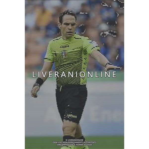 l\'arbitro Valerio Marini di Roma Inter vs Genoa Campionato Serie A TIM - 1a giornata Milano 21-08-2021 Stadio Giuseppe Meazza - San Siro foto Roberto Garavaglia/ag. Aldo Liverani sas