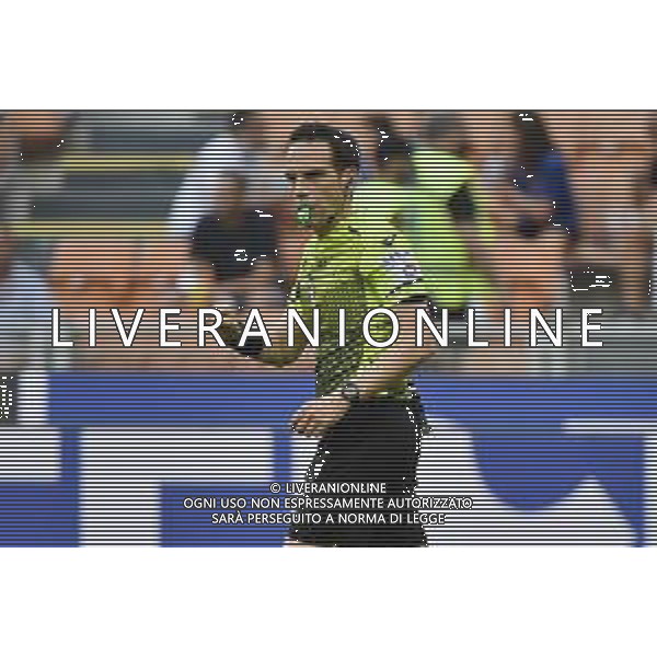 l\'arbitro Valerio Marini di Roma Inter vs Genoa Campionato Serie A TIM - 1a giornata Milano 21-08-2021 Stadio Giuseppe Meazza - San Siro foto Roberto Garavaglia/ag. Aldo Liverani sas