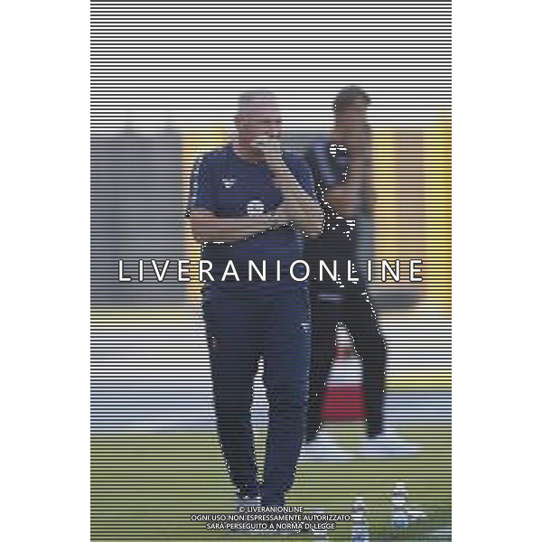 Pordenone - Perugia Campionato di Calcio Serie BKT 21/08/2020 nella foto: Allenatore Massimiliano Alvini ©Claudio Zamagni/Agenzia Aldo Liverani Allenatore Massimiliano Alvini during Italian Serie BKT soccer match between Pordenone and Perugia at Guido Teghil Stadium in Lignano Sabbiadoro on August 21 2020 photo credit by Claudio Zamagni/Aldo Liverani Photo Agency