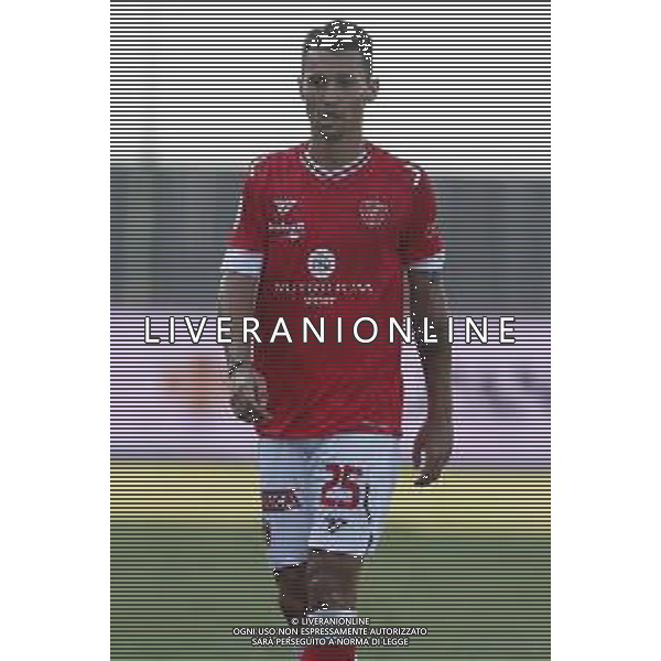 Pordenone - Perugia Campionato di Calcio Serie BKT 21/08/2020 nella foto: Santoro Simone(Perugia Calcio) ©Claudio Zamagni/Agenzia Aldo Liverani Santoro Simone(Perugia Calcio) during Italian Serie BKT soccer match between Pordenone and Perugia at Guido Teghil Stadium in Lignano Sabbiadoro on August 21 2020 photo credit by Claudio Zamagni/Aldo Liverani Photo Agency