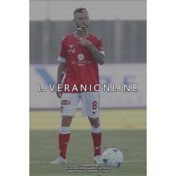 Pordenone - Perugia Campionato di Calcio Serie BKT 21/08/2020 nella foto: Burrai Salvatore(Perugia Calcio) ©Claudio Zamagni/Agenzia Aldo Liverani Burrai Salvatore(Perugia Calcio) during Italian Serie BKT soccer match between Pordenone and Perugia at Guido Teghil Stadium in Lignano Sabbiadoro on August 21 2020 photo credit by Claudio Zamagni/Aldo Liverani Photo Agency