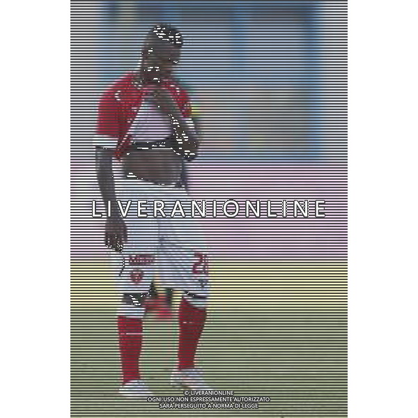 Pordenone - Perugia Campionato di Calcio Serie BKT 21/08/2020 nella foto: Kouan Christian(Perugia Calcio) ©Claudio Zamagni/Agenzia Aldo Liverani Kouan Christian(Perugia Calcio) during Italian Serie BKT soccer match between Pordenone and Perugia at Guido Teghil Stadium in Lignano Sabbiadoro on August 21 2020 photo credit by Claudio Zamagni/Aldo Liverani Photo Agency