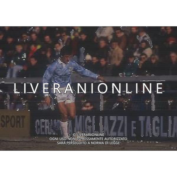 RETROSPETTIVA SERGIO DOMINI CALCIATORE NELLA FOTO SERGIO DOMINI CON LA MAGLIA DELLA LAZIO AG ALDO LIVERANI SAS