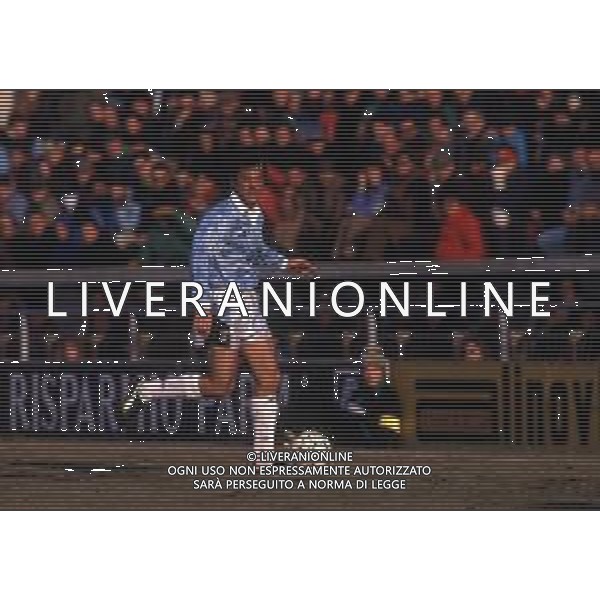 RETROSPETTIVA SERGIO DOMINI CALCIATORE NELLA FOTO SERGIO DOMINI CON LA MAGLIA DELLA LAZIO AG ALDO LIVERANI SAS