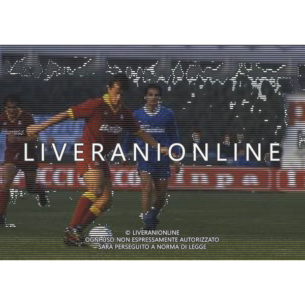RETROSPETTIVA SERGIO DOMINI CALCIATORE NELLA FOTO SERGIO DOMINI CON LA MAGLIA DELLA ROMA AG ALDO LIVERANI SAS