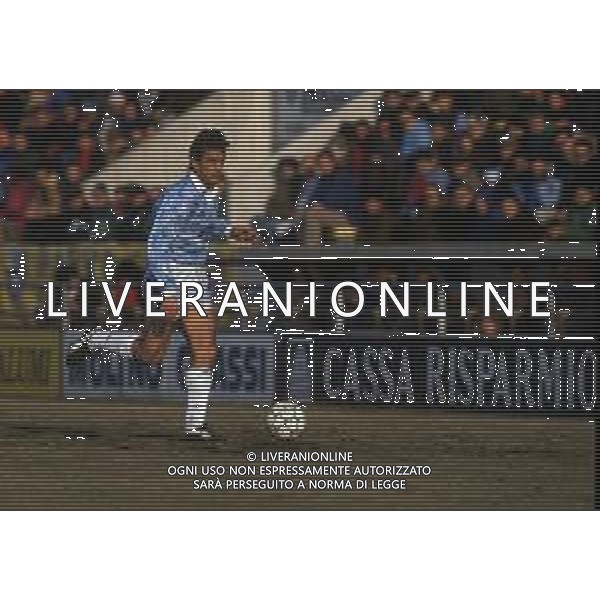 RETROSPETTIVA SERGIO DOMINI CALCIATORE NELLA FOTO SERGIO DOMINI CON LA MAGLIA DELLA LAZIO AG ALDO LIVERANI SAS