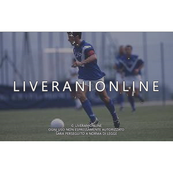 RETROSPETTIVA SERGIO DOMINI CALCIATORE NELLA FOTO SERGIO DOMINI CON LA MAGLIA DEL BRESCIA CALCIO AG ALDO LIVERANI SAS