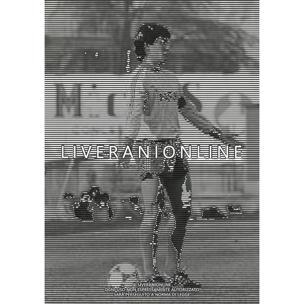 RETROSPETTIVA SERGIO DOMINI CALCIATORE NELLA FOTO SERGIO DOMINI CON LA MAGLIA DEL MODENA CALCIO AG ALDO LIVERANI SAS